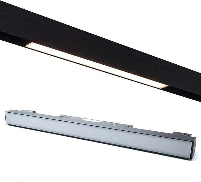 Éclairages SMD Magnétiques sur rail encastrable - Lumière Intelligente et Design Moderne