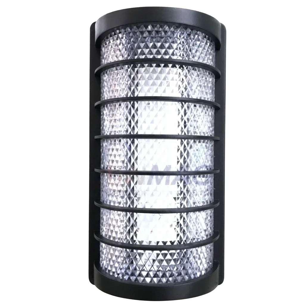Applique Murale IP65 – Noir Aluminium