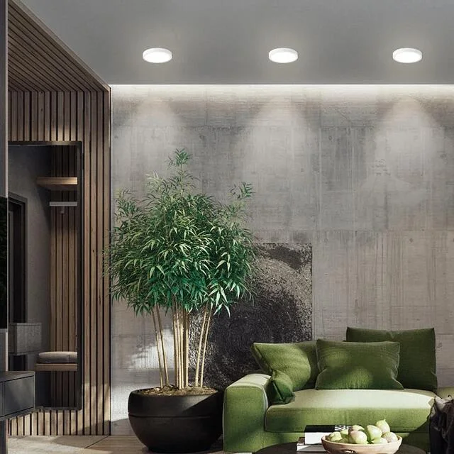 Spot Plafonnier Apparent (Non-Encastrable) – Design Cube ou Cylindre