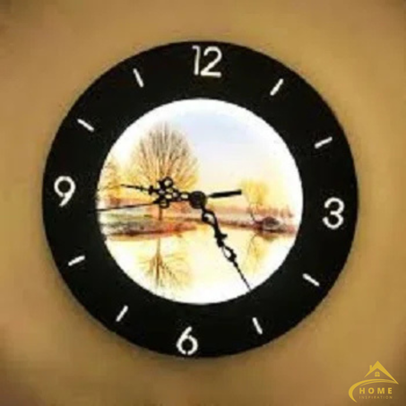 Horloge Murale LED Paysage