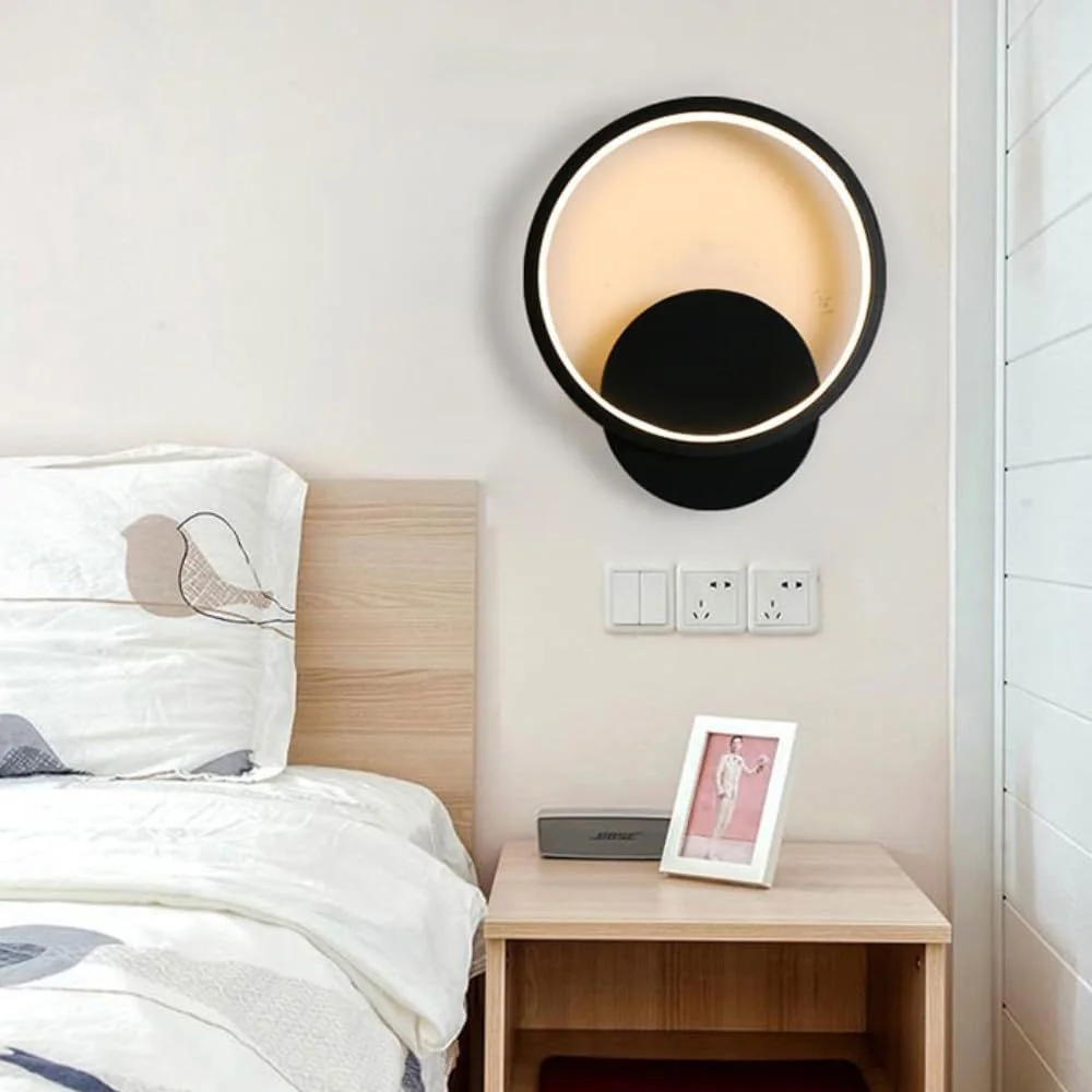 Applique Murale Ronde Effet 