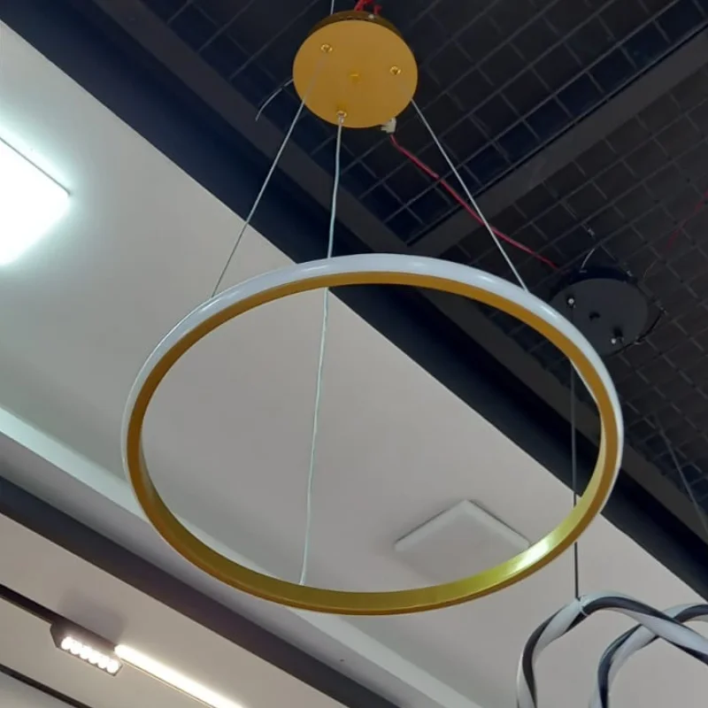 Suspension LED moderne Doré-40cm