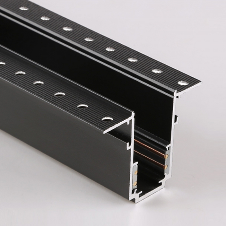 Rail Magnetique 2M Noir REF: MAG-TRACK