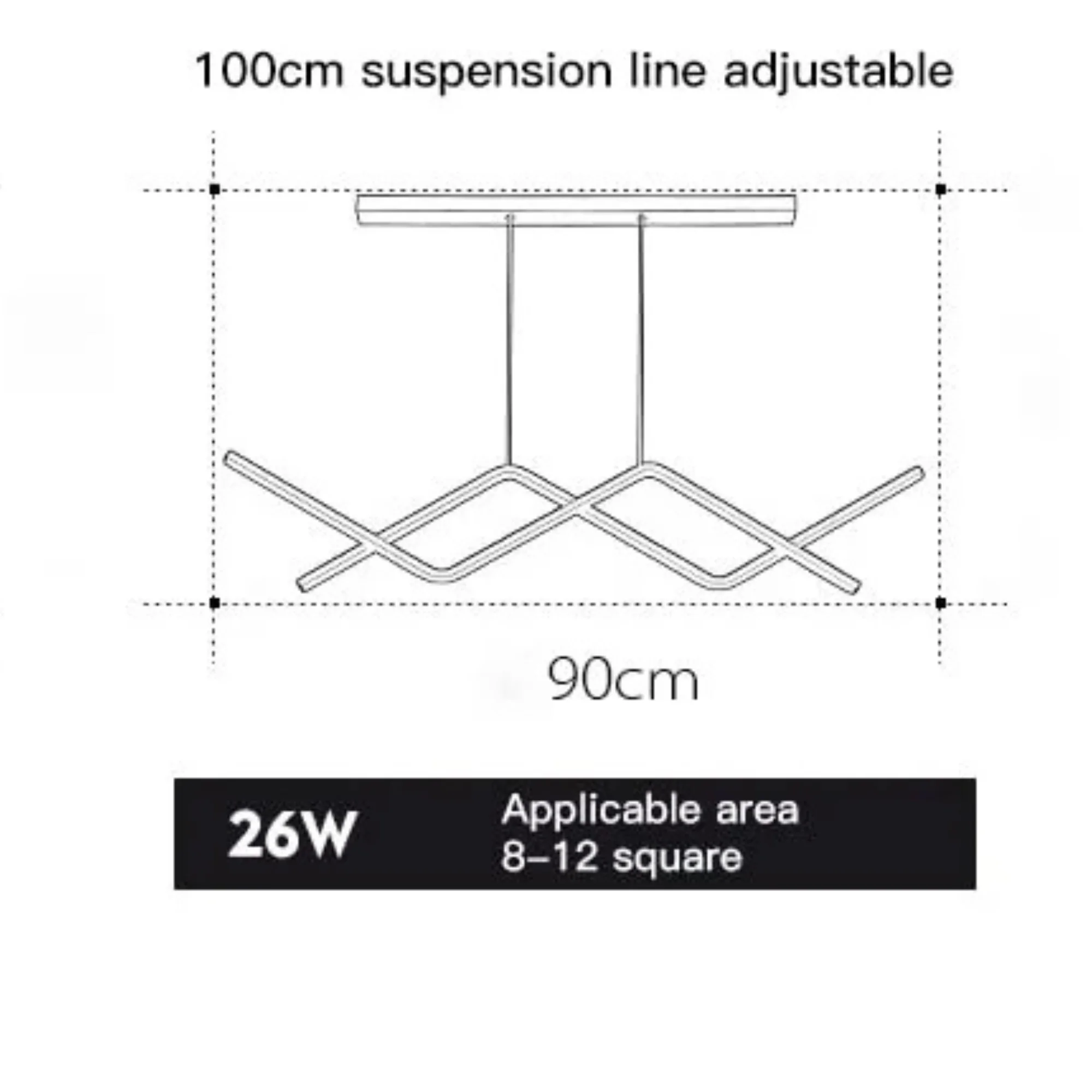 Suspension Graphique Forme 