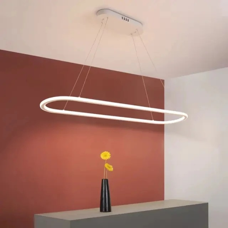Lustre LED Moderne – Design Ovalé-100cm