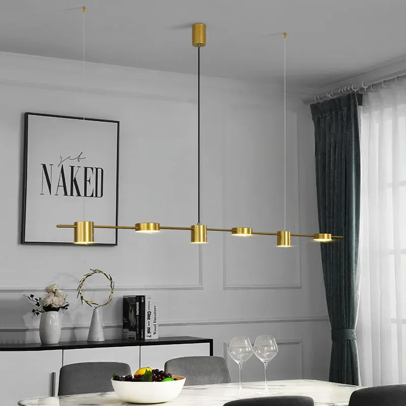 Plafonnier LED au Design Moderne - 120 cm