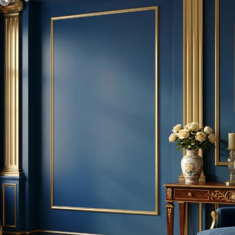 Moulure d'Angle Décorative en Plâtre Renforcé