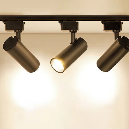 Projecteur sur Rail LED 30W Noir 6500K/4000K (B69)