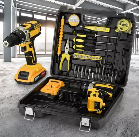 شنطة العدة المتكاملة بالشنيور للمحترفين ( 24 قطعة مختلفة )