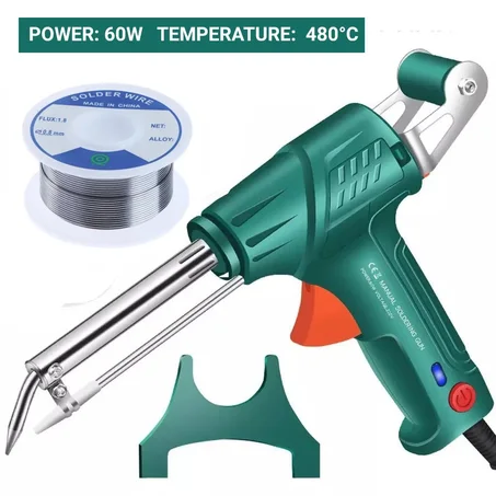 Pistolet à souder automatique 220 V/110 V 60 W avec fil à souder