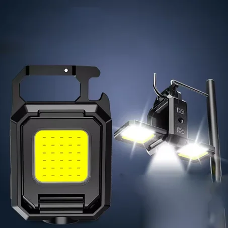 Mini lampe de poche porte-clés LED