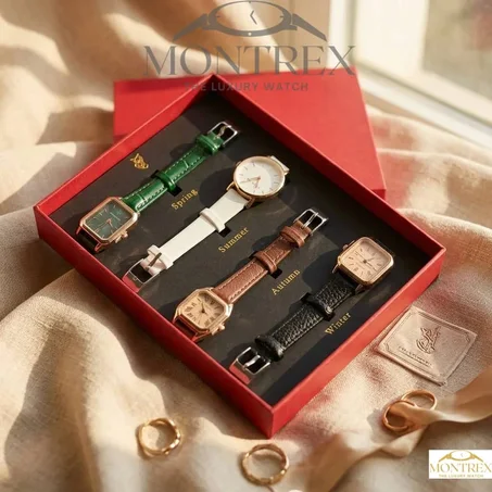 LOCKY Fox COFFRET-4-MONTRES