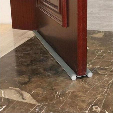 شريط مانع لتسرب الأبواب مقاوم للرياح والبرد : ملصق عازل للصوت ومضاد للحشرات للمنزل