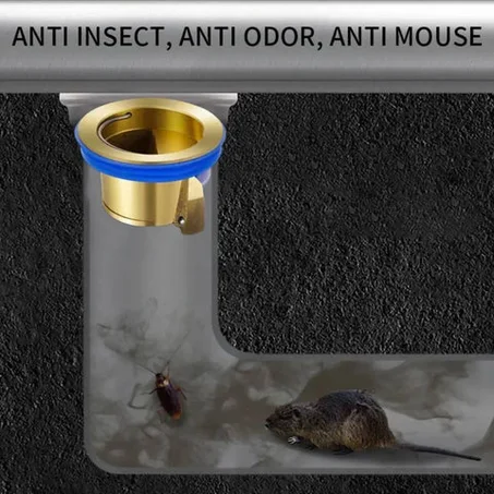 غطاء نحاسي (40 مم )مانع تسرب الروائح والحشرات