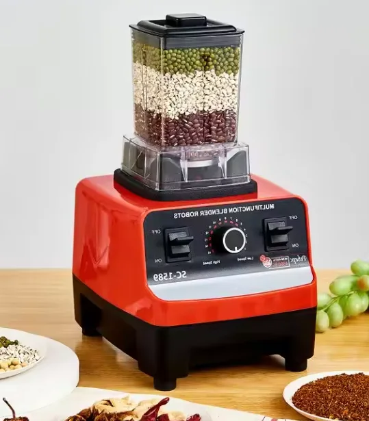 خلاط Silver Crest الالماني + طاحونة ضمان 6 أشهر