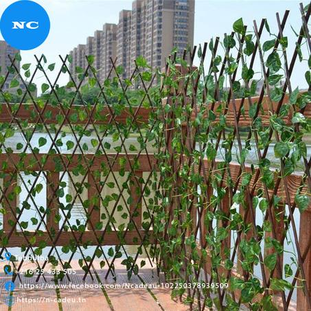 Clôture Extensible Pour Jardin 2 m², Parfaite pour créer un brise-vue original !