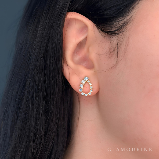 Boucles d'oreilles Perle de Lumière