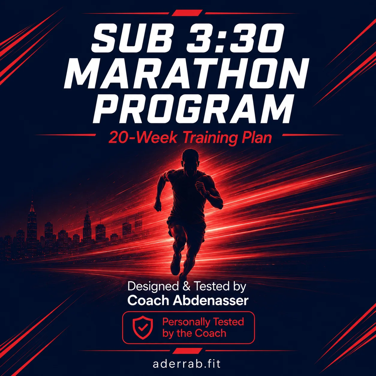 SUB 3:30 MARATHON PROGRAM