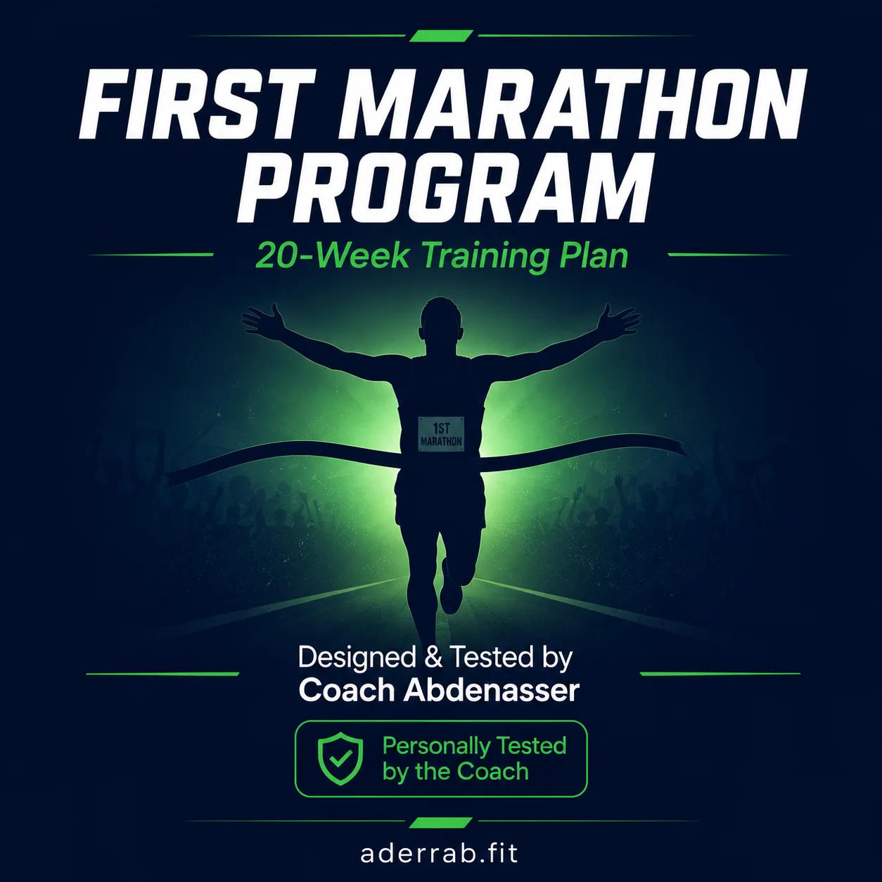FIRST MARATHON PROGRAM