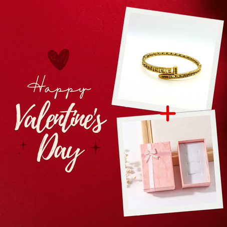 Bracelet chic en JH Gold – سوار فاخر من الذهب JH بتصميم عصري