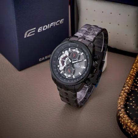 MONTRE NOIRE CASIO EF-558