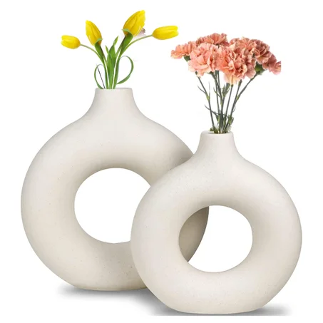 2Vases Ronds décoratifs