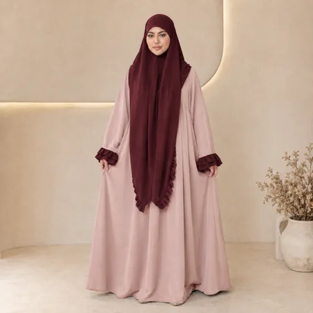 Abaya Al Manar avec Khimar