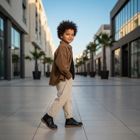 Ensemble Confiance – Style Moderne pour Enfants