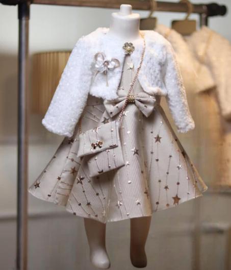 افخم فستان لعيد 2025 ... فستان الأميرة الصغيرة 👑