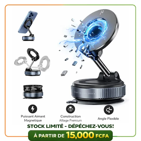 Support Téléphone Magnétique Premium