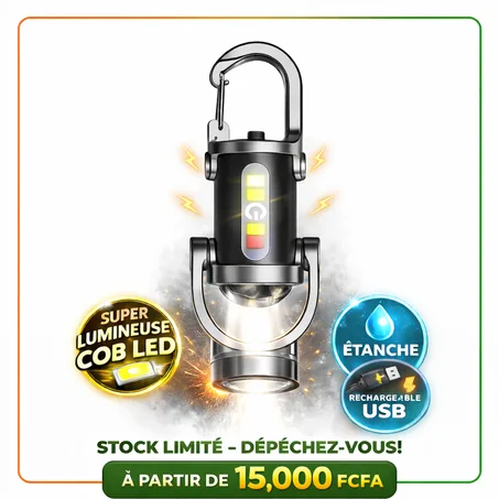 🔦 Lampe LED Ultra Puissante