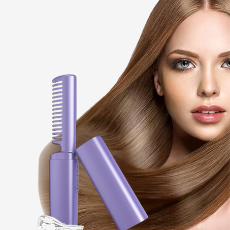 مشط شعر كهربائي