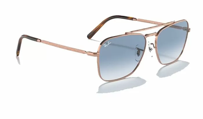 RAY-BAN THE COLONEL RB 3560 001/3F 58-17 Gold