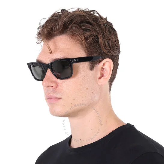 Lunettes de soleil Ray-Ban Mr Burbank Noir RB2283 901/58 55-20 Large Polarisés