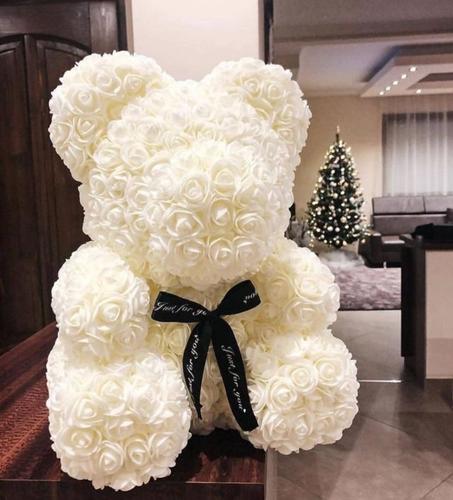 Ours en fleur Grand taille (L) + Coffret