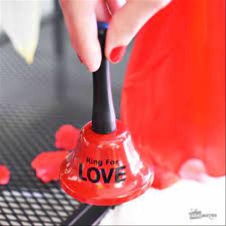 Porte clé Clochette "Ring For love"