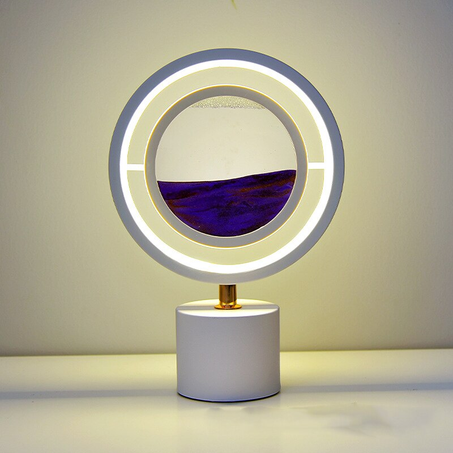 Lampe de Table LED à sable mouvant