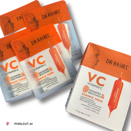 Masque en Niacinamide DR Rashell  5 pièces