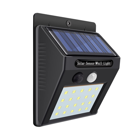 Lampe à énergie de soleil avec capteur des mouvements