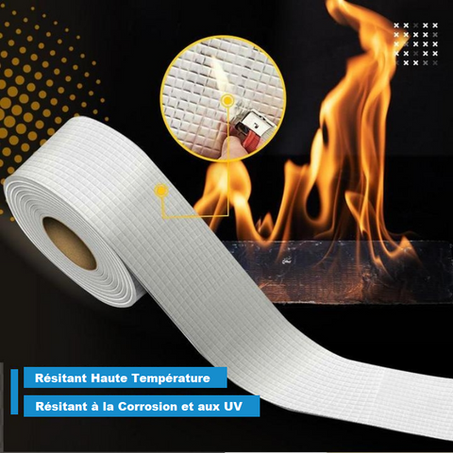 شريط لاصق مطاطي مقاوم للتسربات و الحرارة و الرطوبة