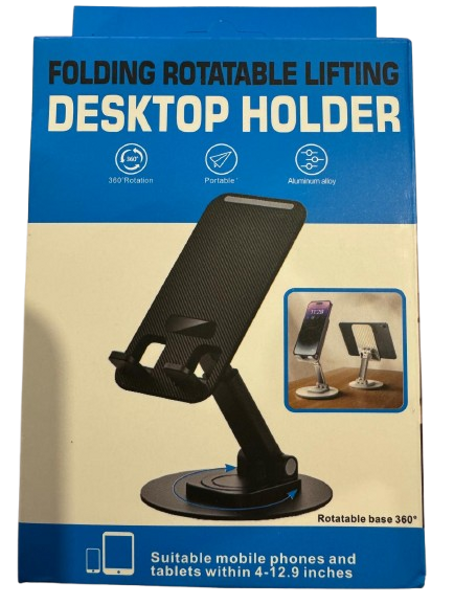 SUPPORT TELEPHONE NOIR