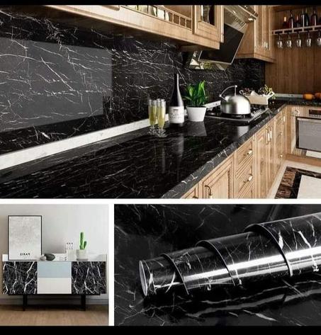 noir marbre A4  (10m/60cm)