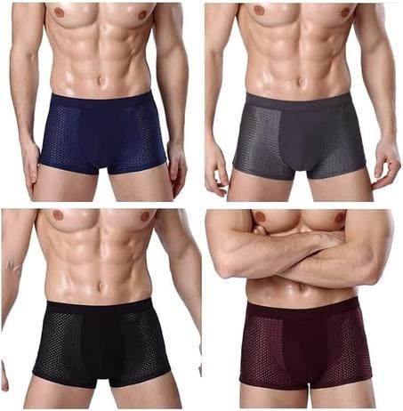 4 Boxer respirant pour hommes