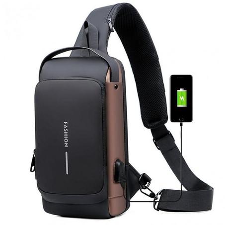 Multifunction Anti Theft USB Shoulder Bag