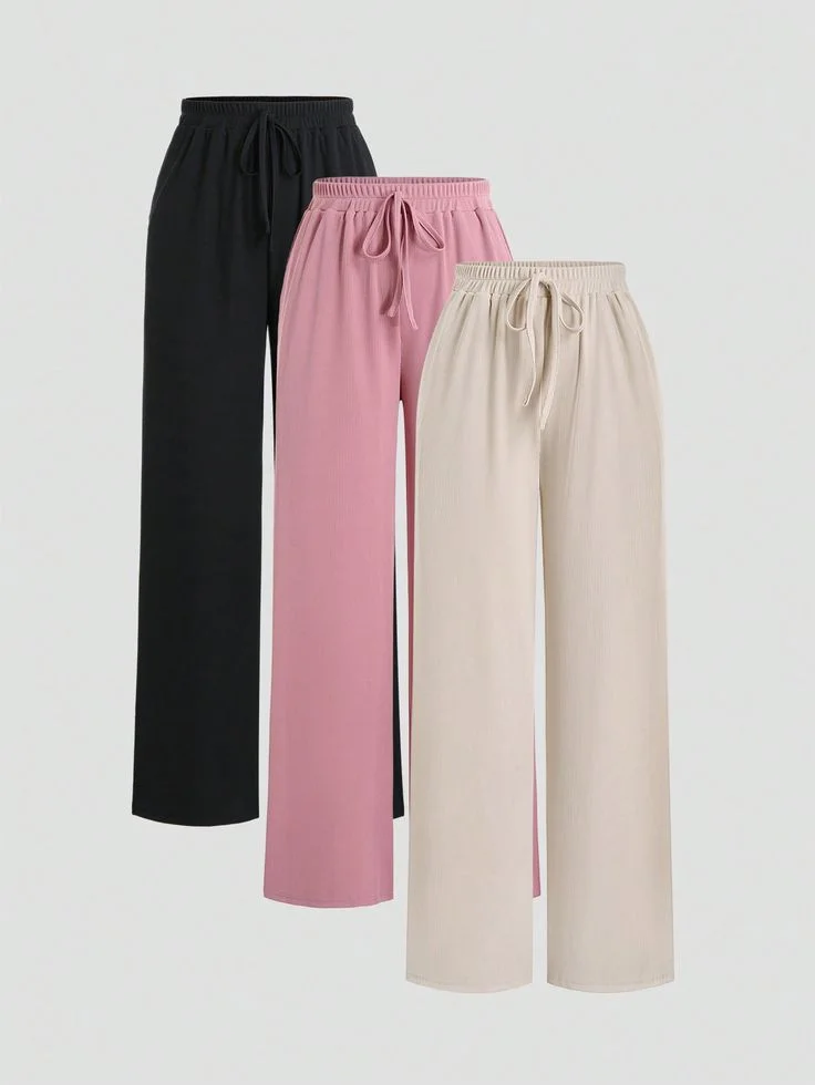 Pack de Pantalons d'Été – Choisissez vos Couleurs (3pièces)