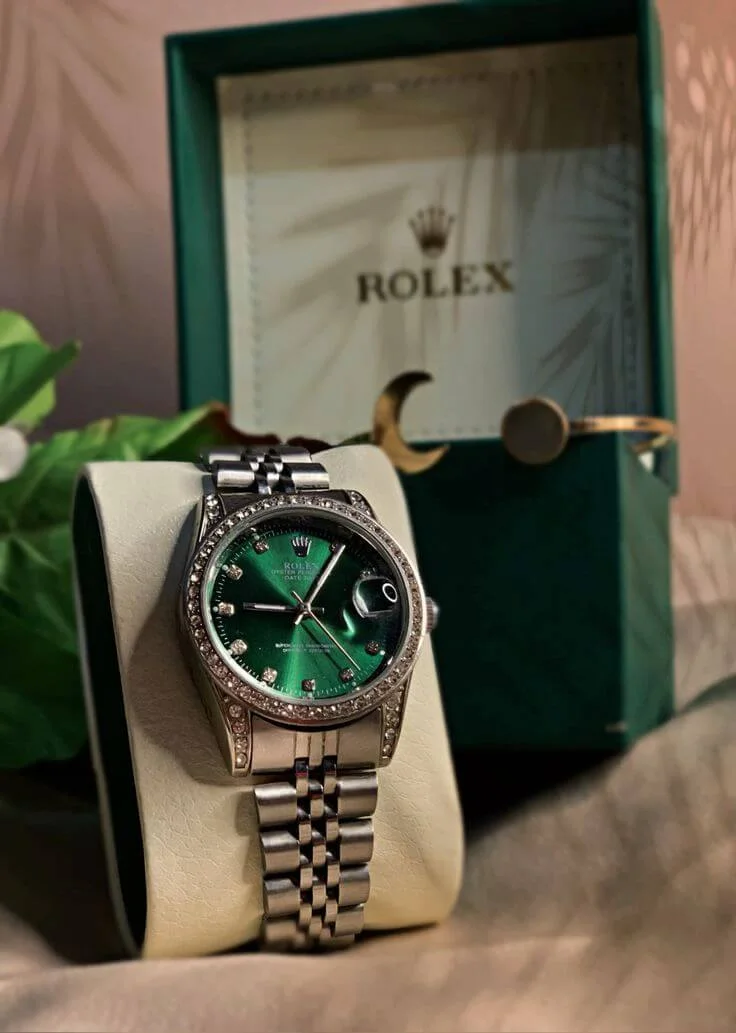 Montre Prestige Classique – Cadran Vert Royal