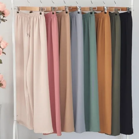 Pantalon Femme Large en Tissu Léger – Style Chic & Confort Été