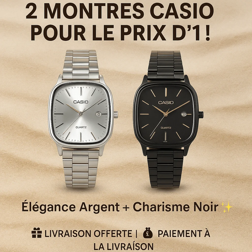🔥 Offre Limitée – Montre Casio Élégante à Prix Choc !