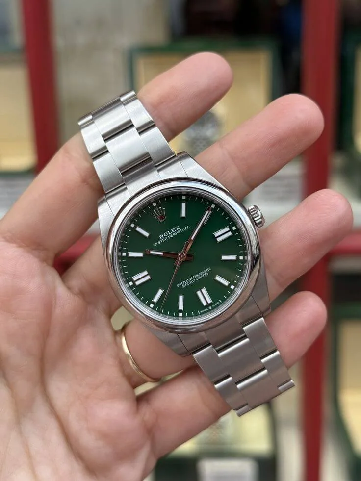 Montre Prestige Classique – Cadran Vert Royal