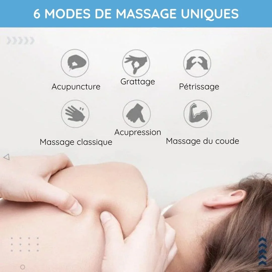 Mini Masseur Électrique Portable – Soulagement Musculaire Instantané